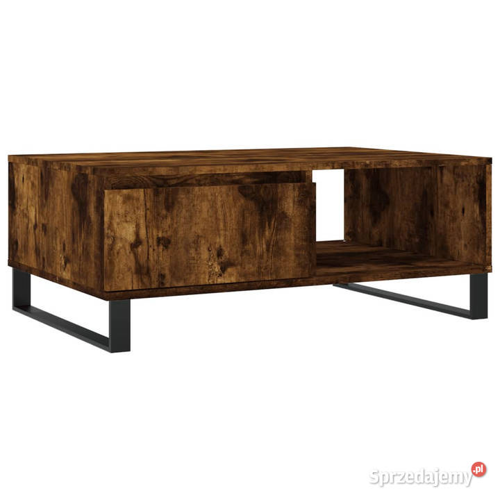 Stolik kawowy przydymiony dąb 90x60x35 WM827073 Meble Warszawa