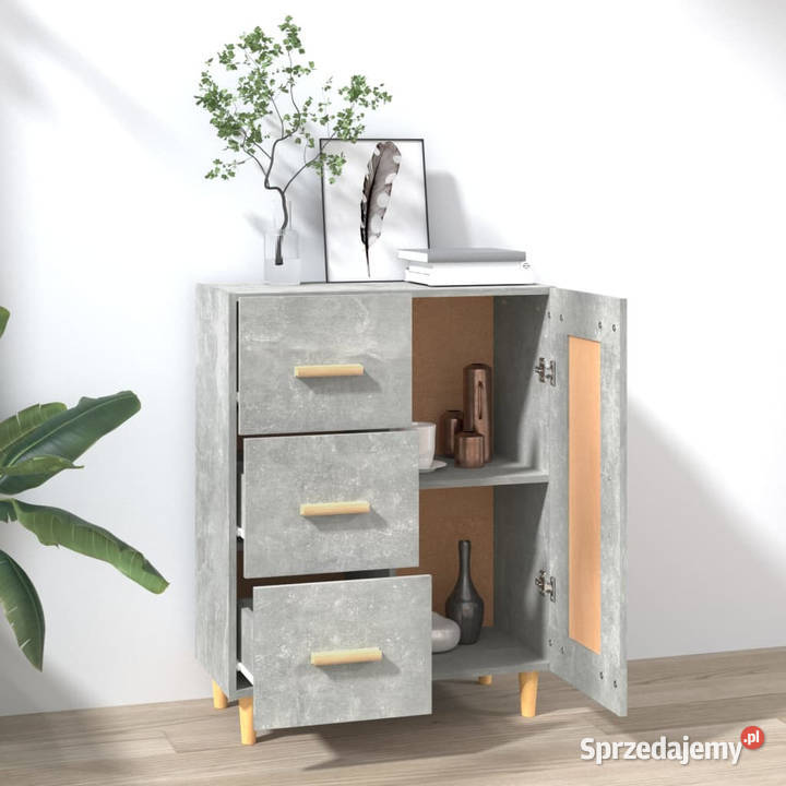 Szafka szarość betonu 695x34x90 materiał Warszawa