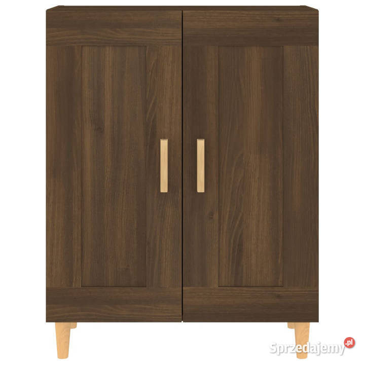 Szafka brązowy dąb 695x34x90 materiał