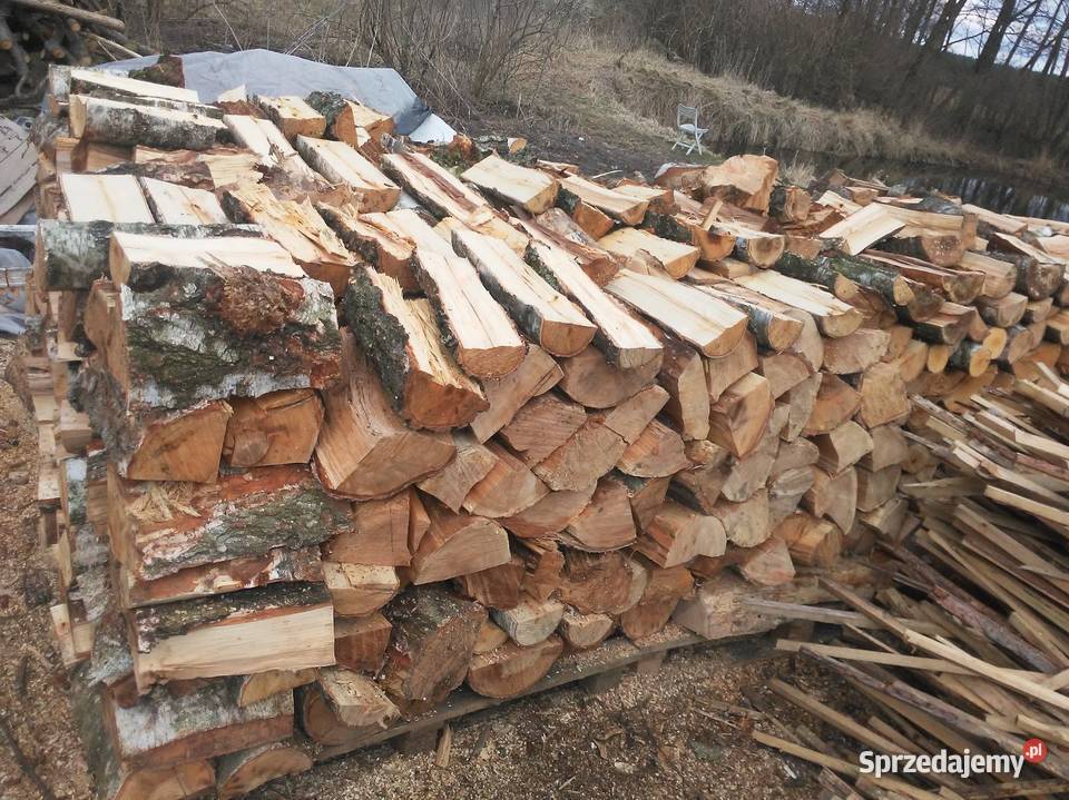 Drewno Opałowe kominkowe Łupane Rojewo sprzedam
