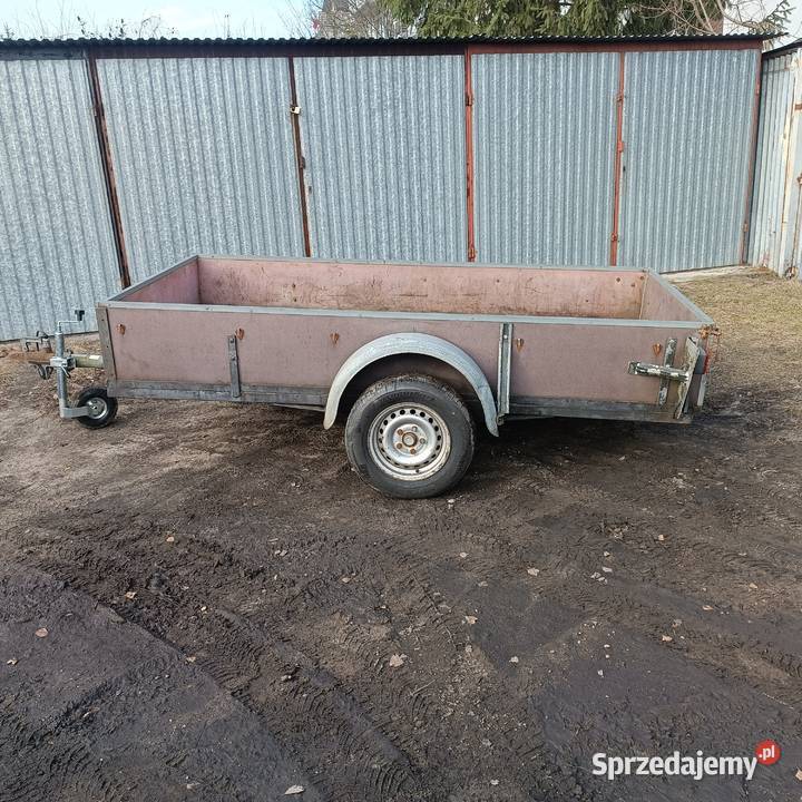 Przyczepka samochodowa 27m mocna konstrukcja Przyczepy i naczepy Bydgoszcz