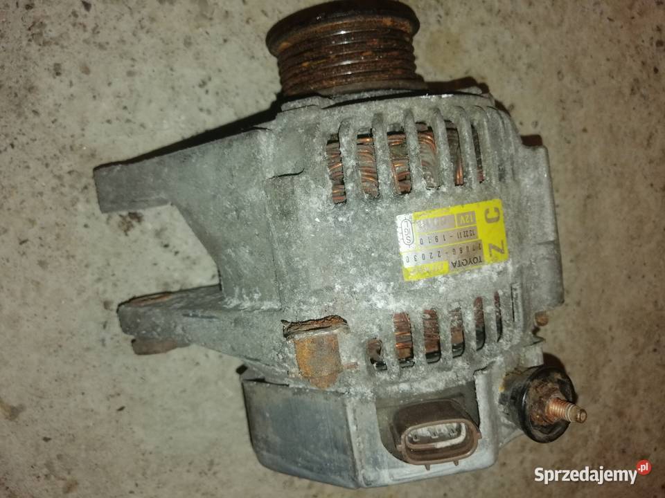 Alternator corolla e12 14 vvti wersja japońska Samochody osobowe Brzeg Dolny sprzedam