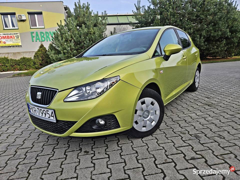 Seat Ibiza MPI klima serwisowana 1 właściciel elektryczne lusterka Koźmin Wielkopolski