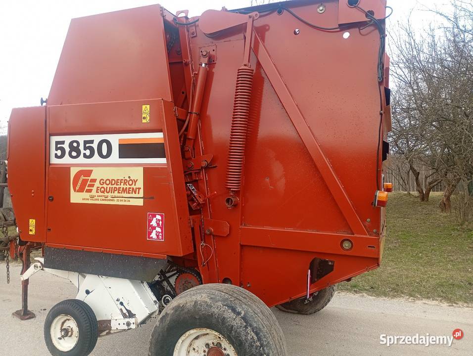 Prasa rolująca Holland 5850 super stan Idealna Łagów