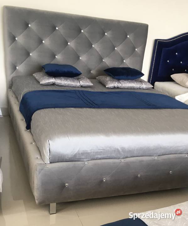 CARO łóżko tapicerowane 180/200 z materacem PRODUCENT
