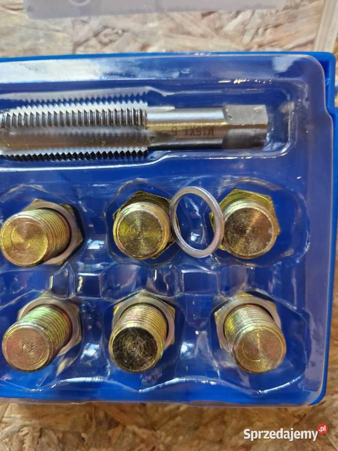 ZESTAW NAPRAWCZY GWINTÓW KORKÓW OLEJOWYCH MISY Głogowa