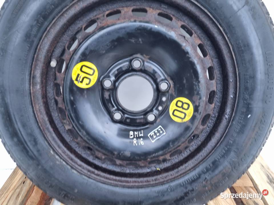 KOŁO ZAPASOWE DOJAZDOWE BMW E46 12590 R15 5x120 Samochodowe Chełm