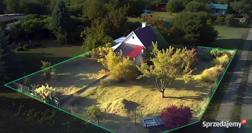 Działka w ROD Złocień ruokliwy solidny domek Wrocław
