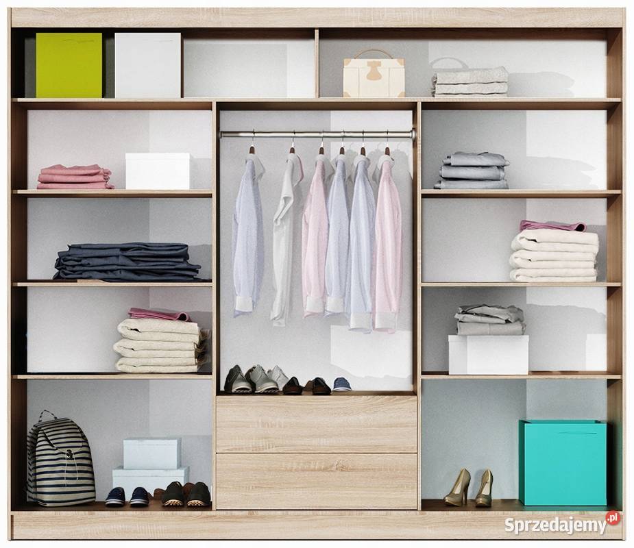 Szafa Sewilla 250 Darmowa dostawa Szafy, regały, półki Wieruszów