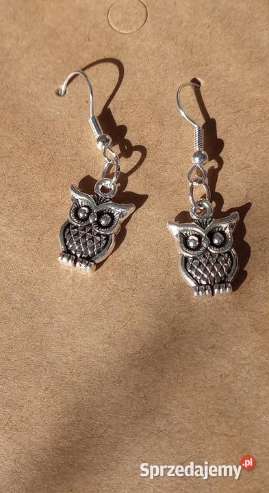 Kolczyki Sówki handmade Sosnowiec