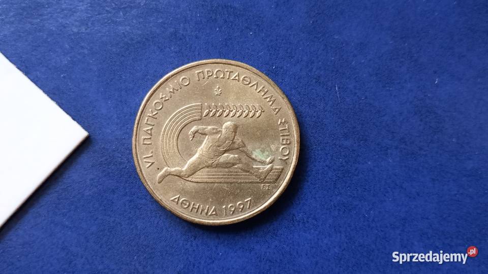 Stare monety 100 drachm 1997 Grecja Numizmatyka Lesko
