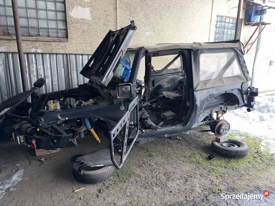 Jeep wrangler rubicon 2017r części zderzak pomorskie Chojnice
