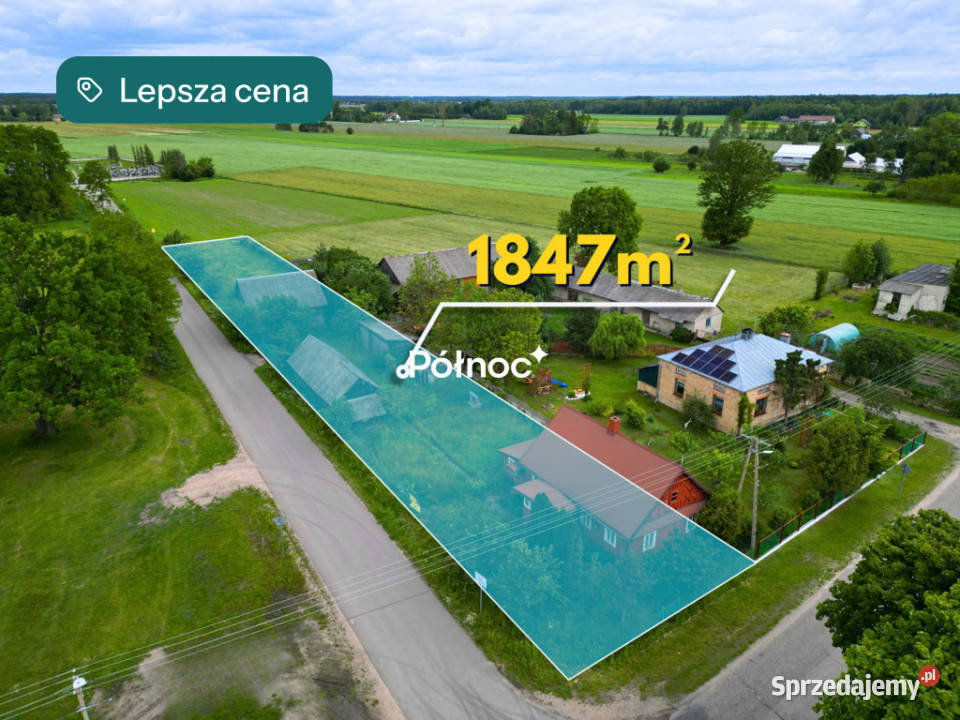 Dom budynki gospodarcze Korczówka gm Łomazy 1538zł/m2