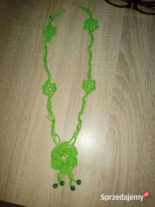 Szydełko bizuterią naszyjnik Dla kobiet Sochaczew sprzedam