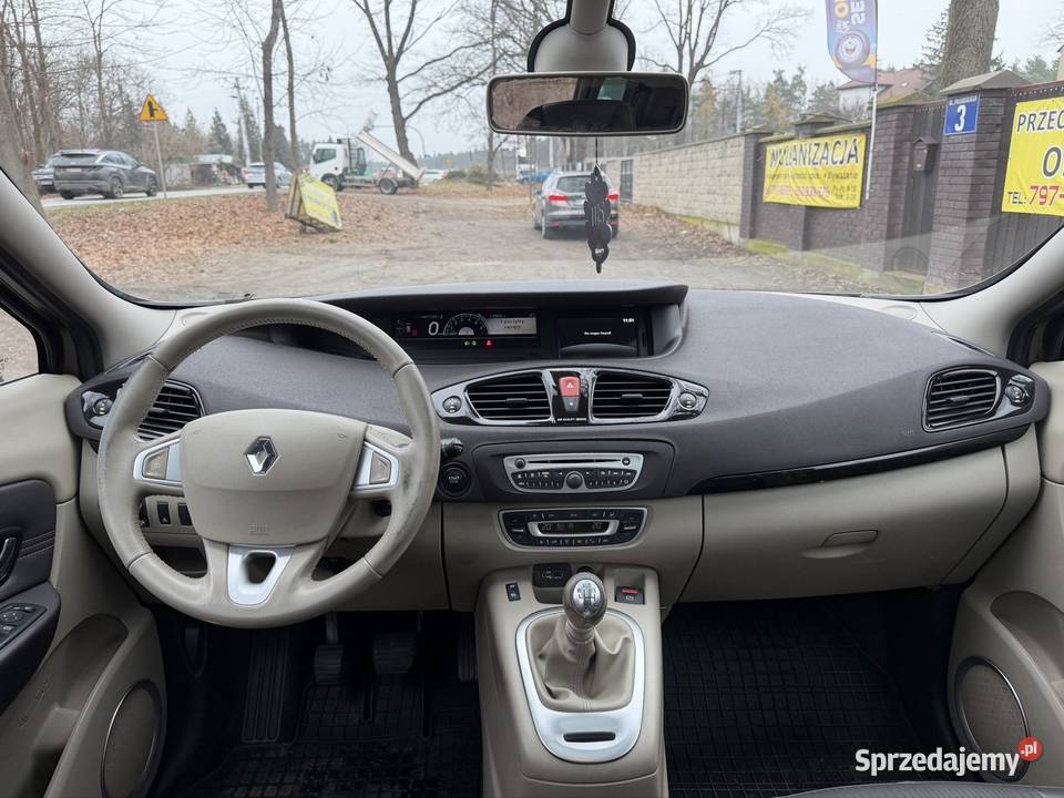 Renault Grand Scenic III 7osobowy Carminat szyberdach Grand Scenic Zielonka