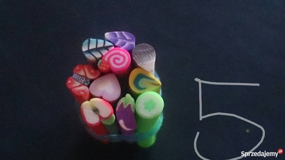 Patyczki fimo do ozdoby paznokci Wrocław