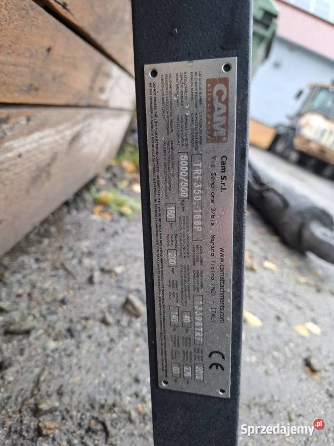 Przesów boczny wideł hydrauliczny 166 szerokość Targoszyn