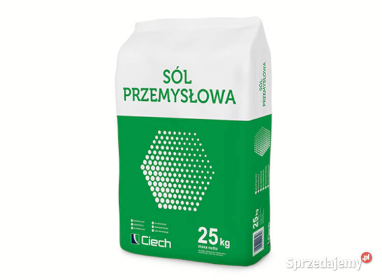 Sól przemysłowa paleta 40 worków 25 walka z Regulice sprzedam