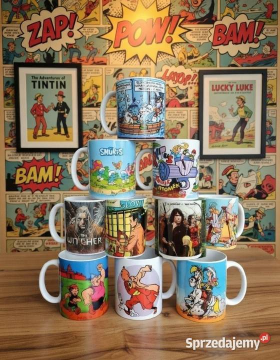 Zestaw prezentowy miłośnika komiksów Retro