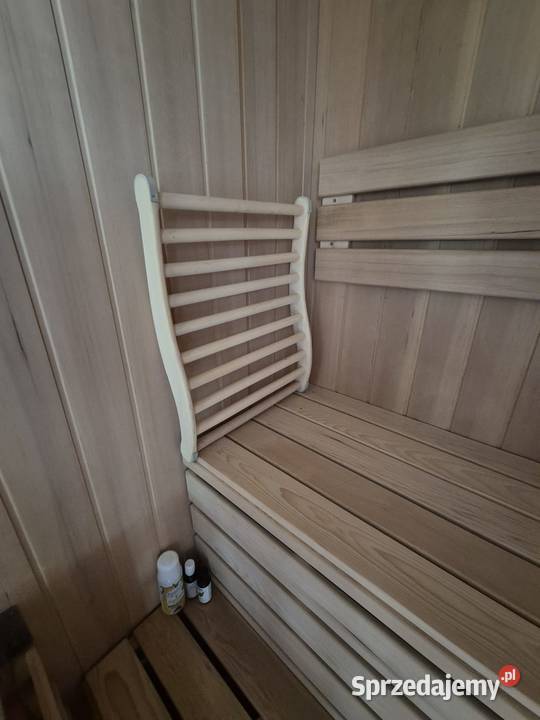 Sauna fińska sucha zewnetrzna piec kamienie sprzedam