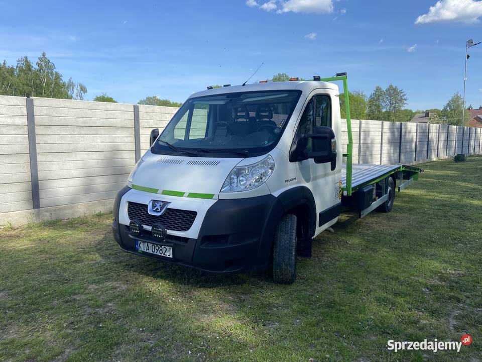 Autolaweta Peugeot Boxer nowy najazd immobilizer małopolskie Tarnów