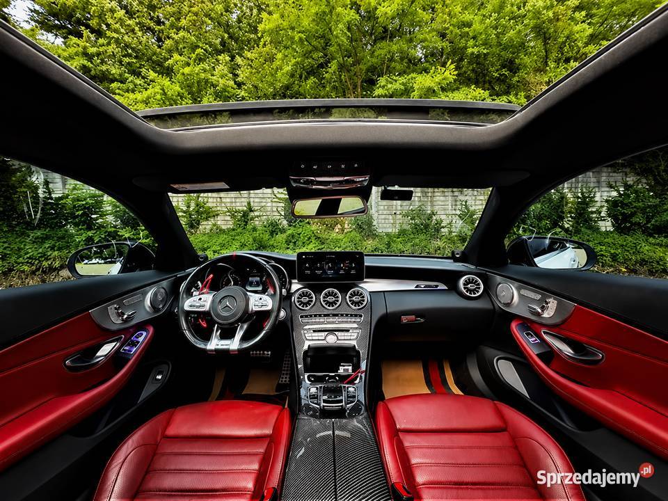 MercedesBenz C200 Coupe AMG Line 184 AUTOMAT 184KM mazowieckie Warszawa