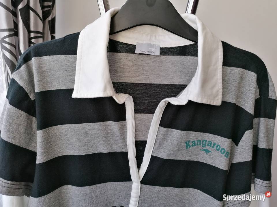KANGAROOSDAMSKA BLUZKA W PASY 2W1 R46