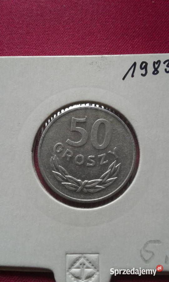 50 groszy 1983 r PRLokoło mennicza Konin
