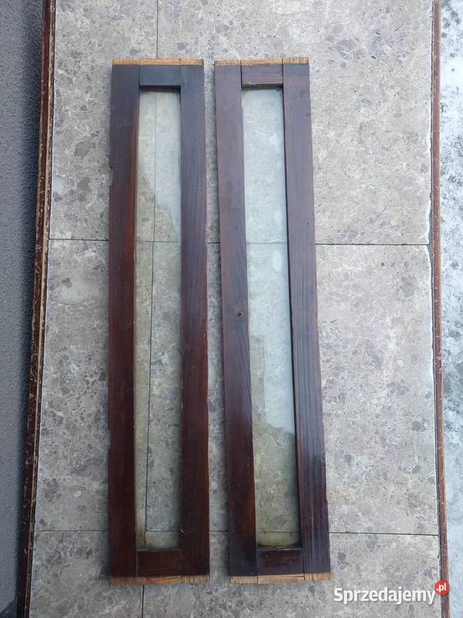 Boki boczne ściany oszklone skrzyni obudowy pomorskie