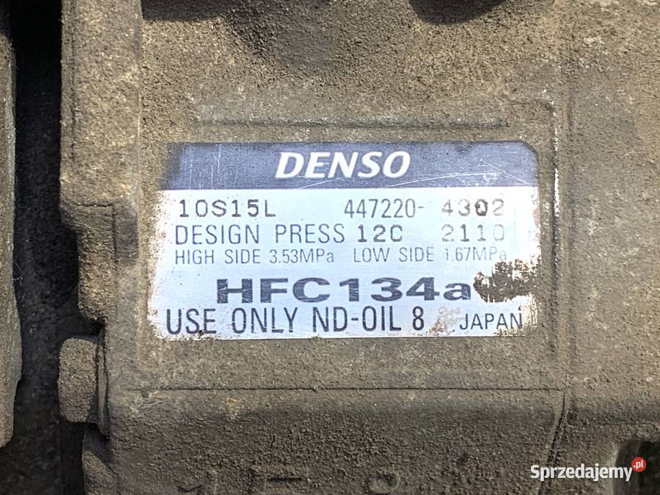 SPRĘŻARKA KLIMATYZACJI TOYOTA RAV 4 II 447220 20