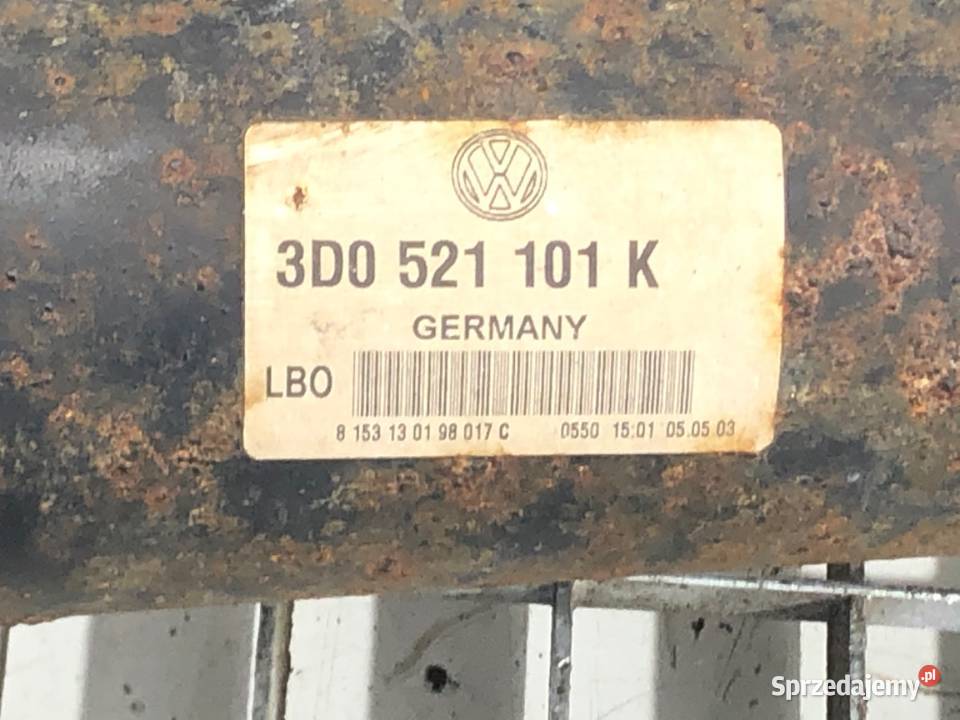 WAŁ NAPĘDOWY VW PHAETON Hatchback 0216 42 335 osobowe