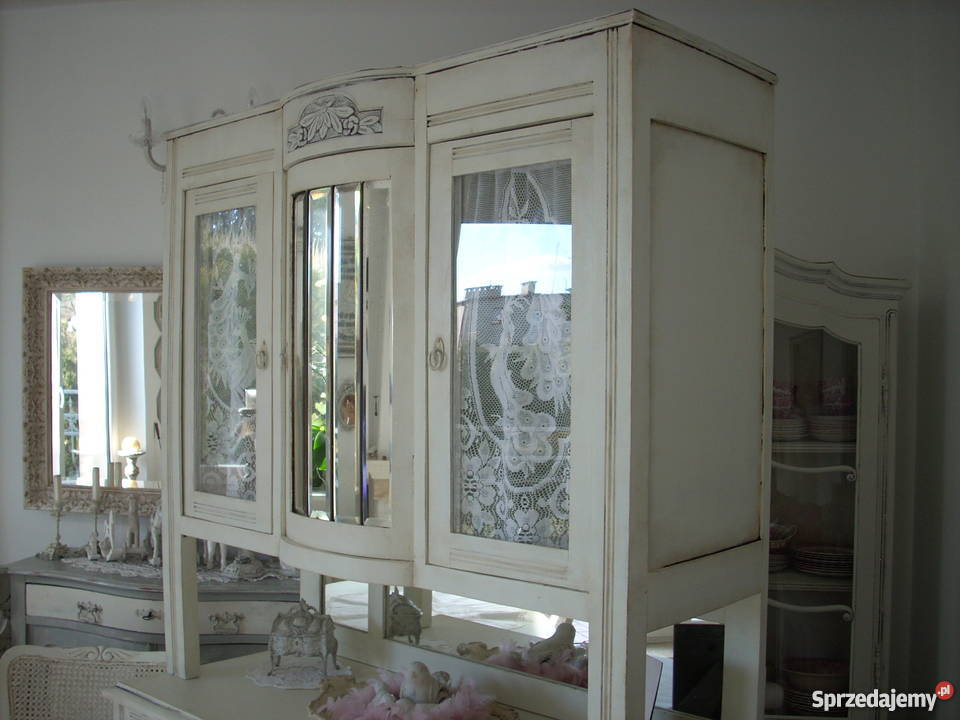 Prowansalski kredens shabby chic wielkopolskie