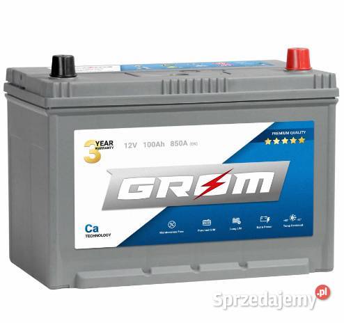 888x666x735 Akumulator GROM Premium 100Ah 850A opolskie Opole
