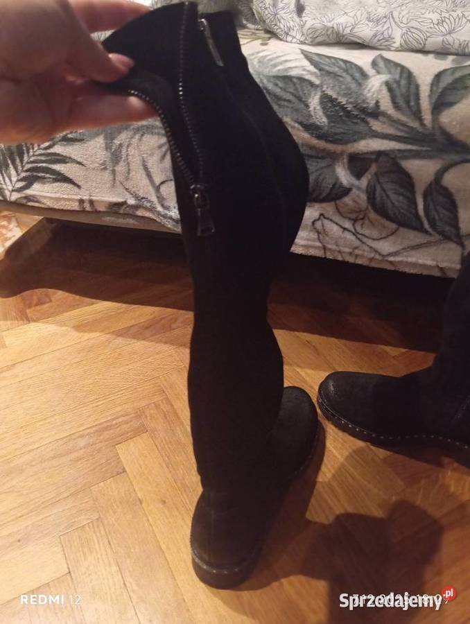 Kozaki skórzane rozmiar 37 Łódź