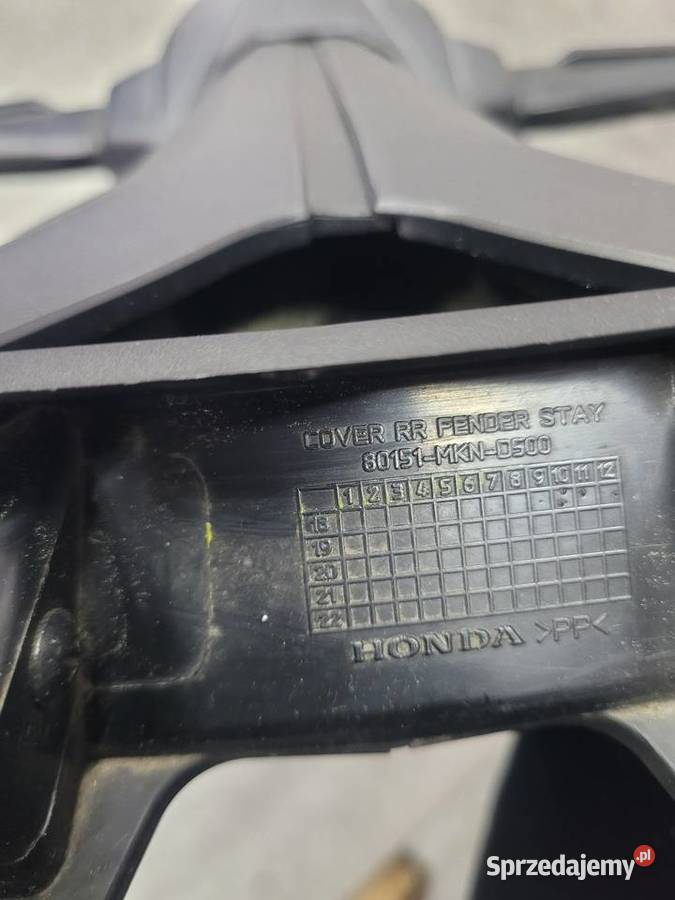 Honda CBR 650R 650 R 2123 kierunkowskaz wielkopolskie Nowy Tomyśl