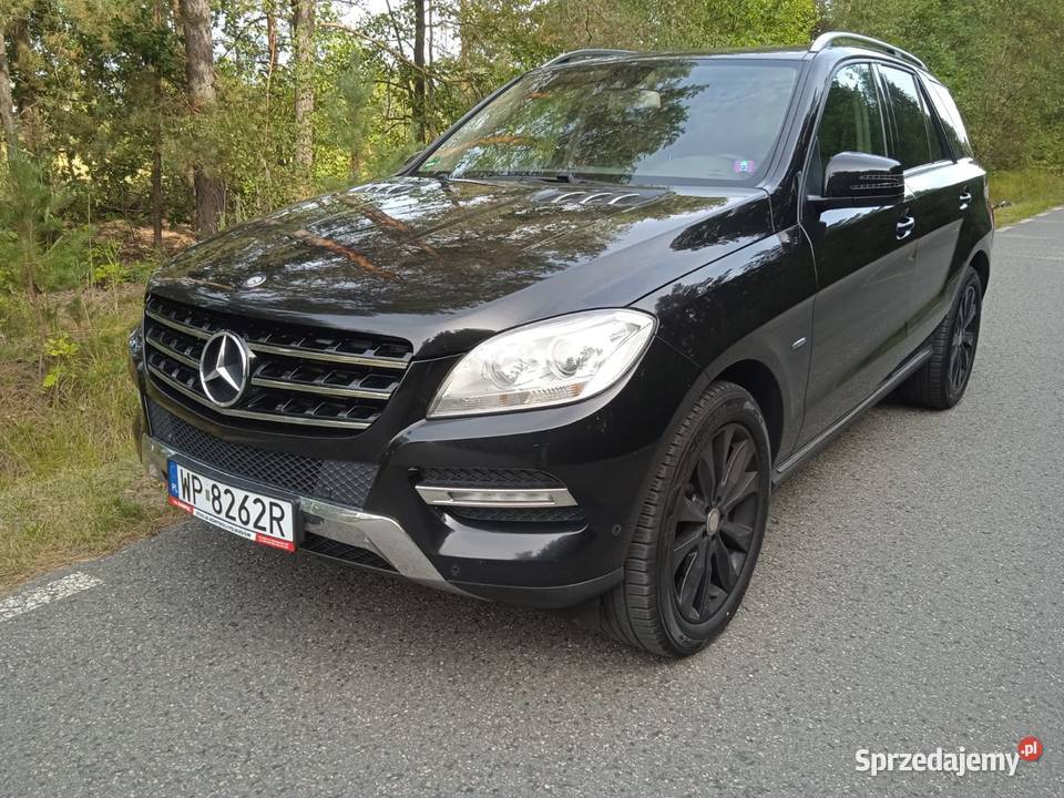 Mercedes ML 350 bluetec 4x4 Full 7GTronic Super nieuszkodzony Mrągowo