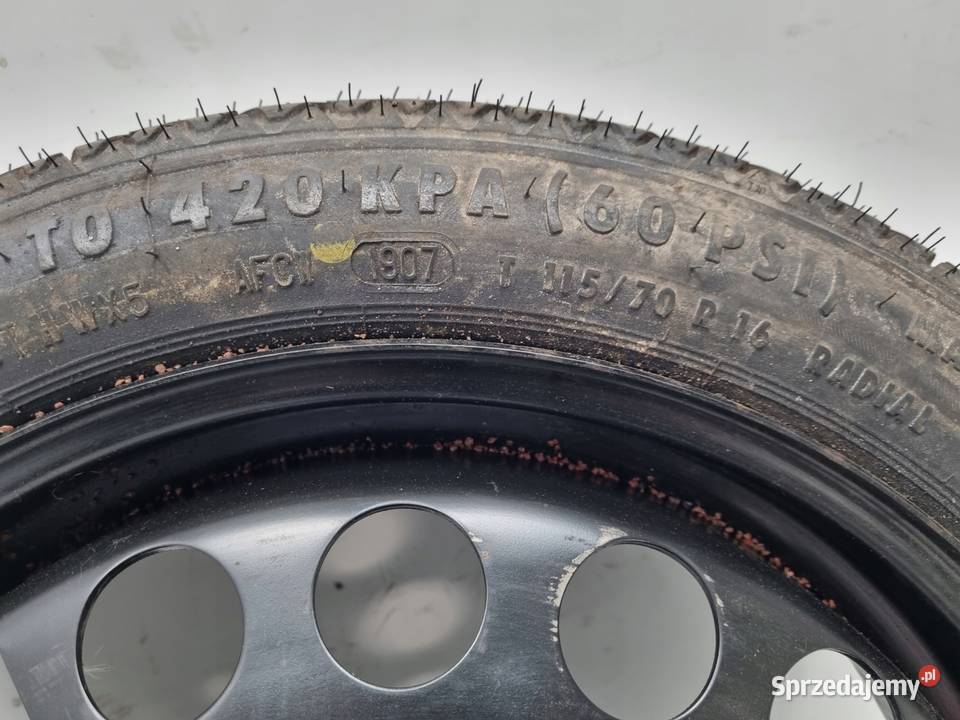 KOŁO DOJAZDOWE ZAPASOWE Opel Vectra C Astra H