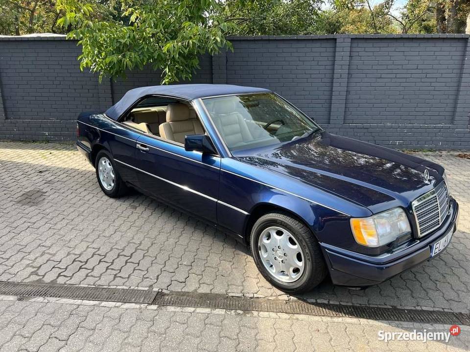 Mercedes a124 e320 cabrio 2/3 łódzkie sprzedam