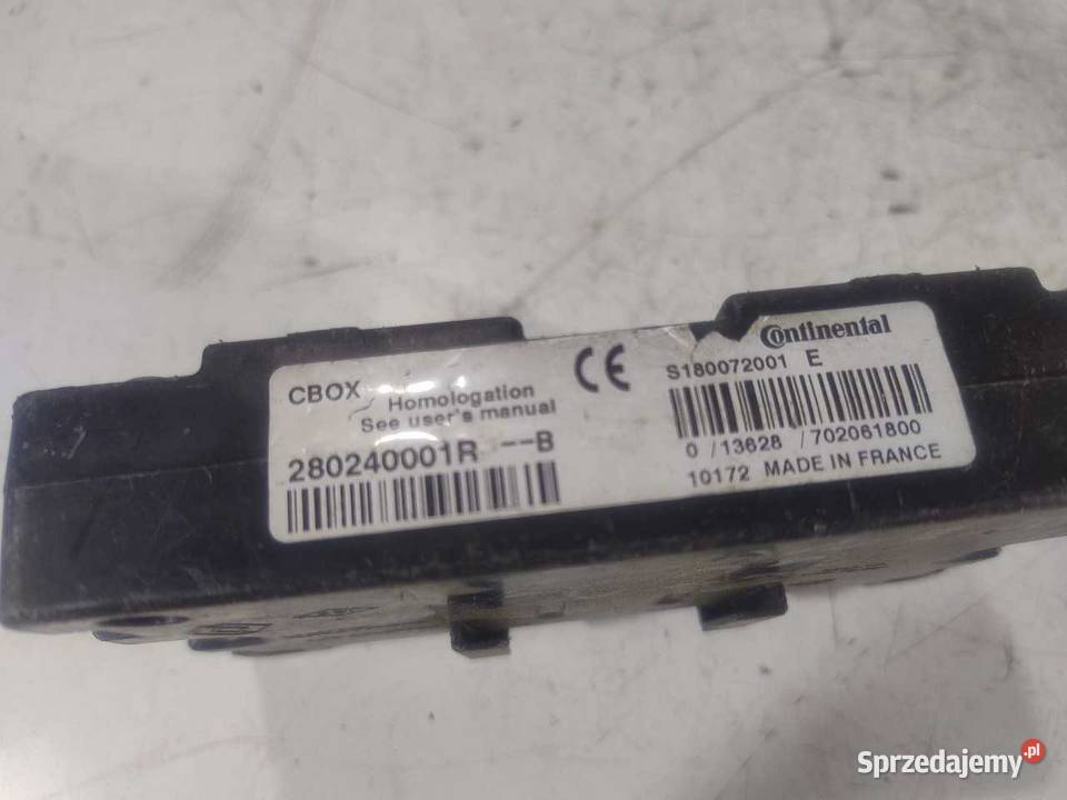 MODUŁ STEROWNIK NAWIGACJI CBOX RENAULT MEGANE