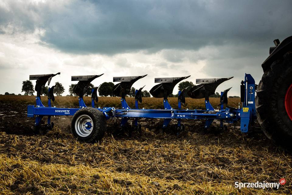 Pług obrotowy RABE niemiecki 4 skibowy obracalny Łowicz