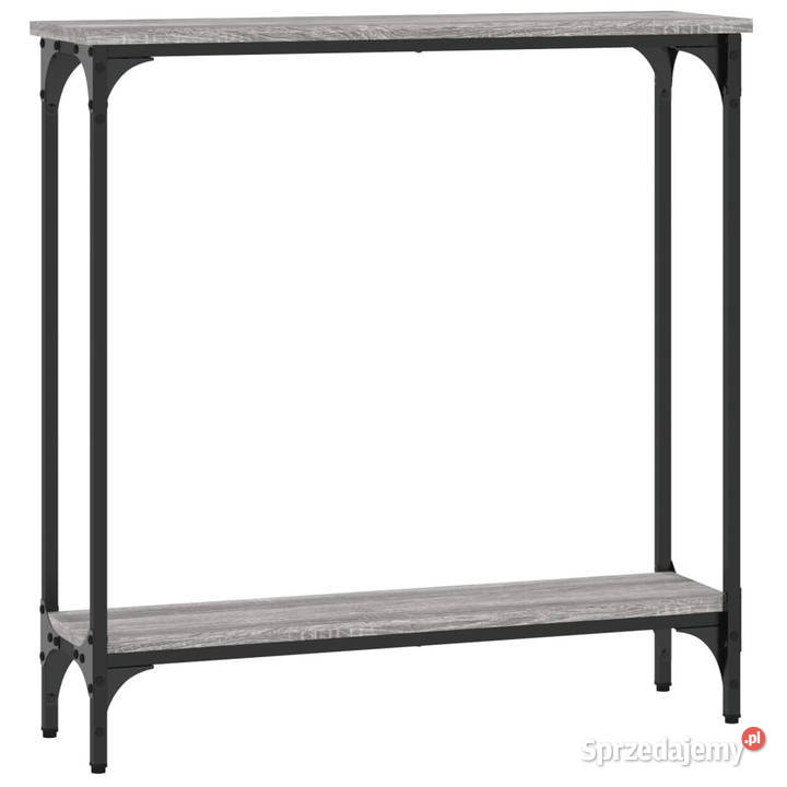 Stolik konsolowy szary dąb sonoma 75x225x75 mazowieckie Warszawa