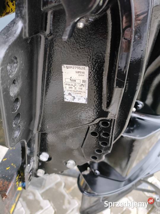Silnik zaburtowy Mercury 50 EFI stopa L manetka Żeglarstwo zachodniopomorskie Gryfino