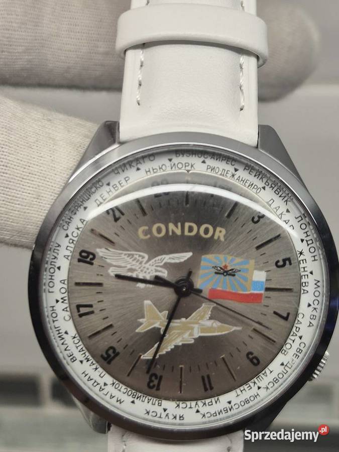 Zegarek RakietaCondor 24h CCCP Chorzów