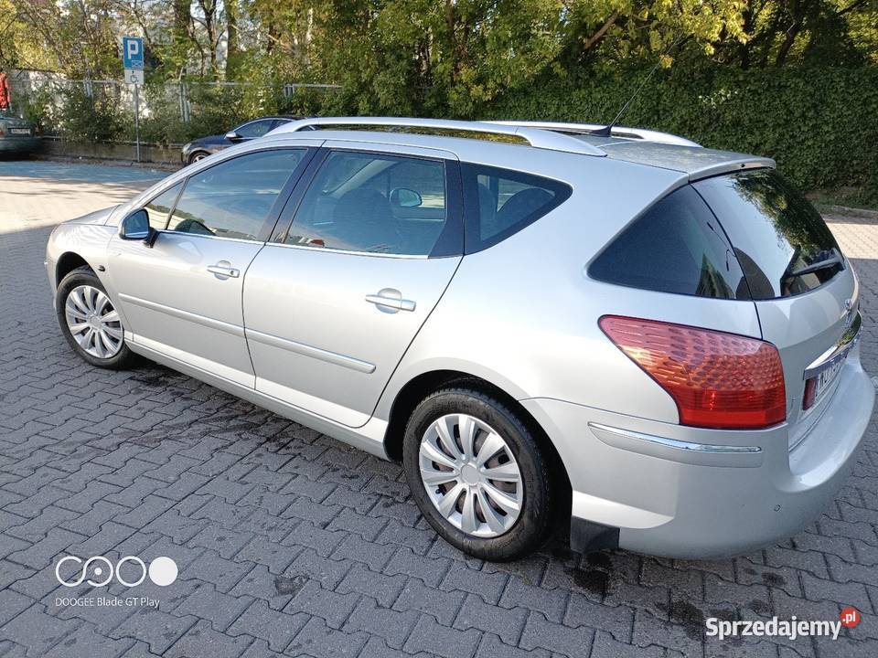 Peugeot 407 SW kombi panorama przebieg 214 170KM Warszawa