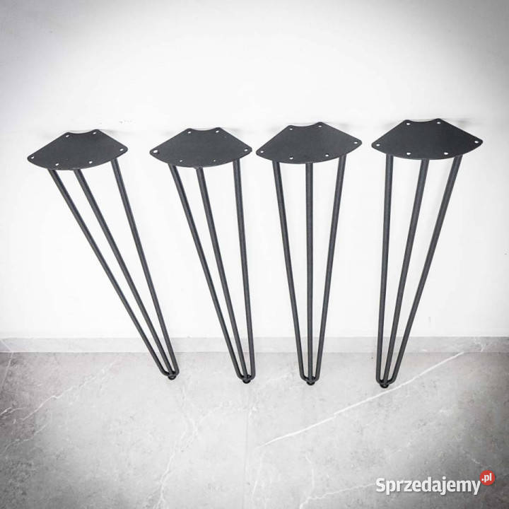 Noga HAIRPIN z pręta potrójna 73 CZARNA Chmielnik