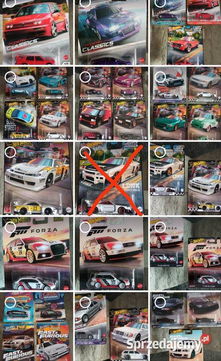 Hot Wheels samochodziki BMW 2 x inne HW w kolorowy