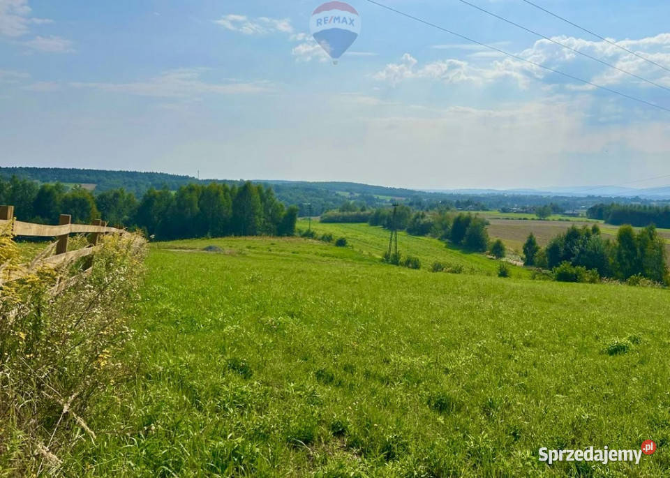 Działka z widokiem na Łysicę i Święty Krzyż WZka Orzechówka