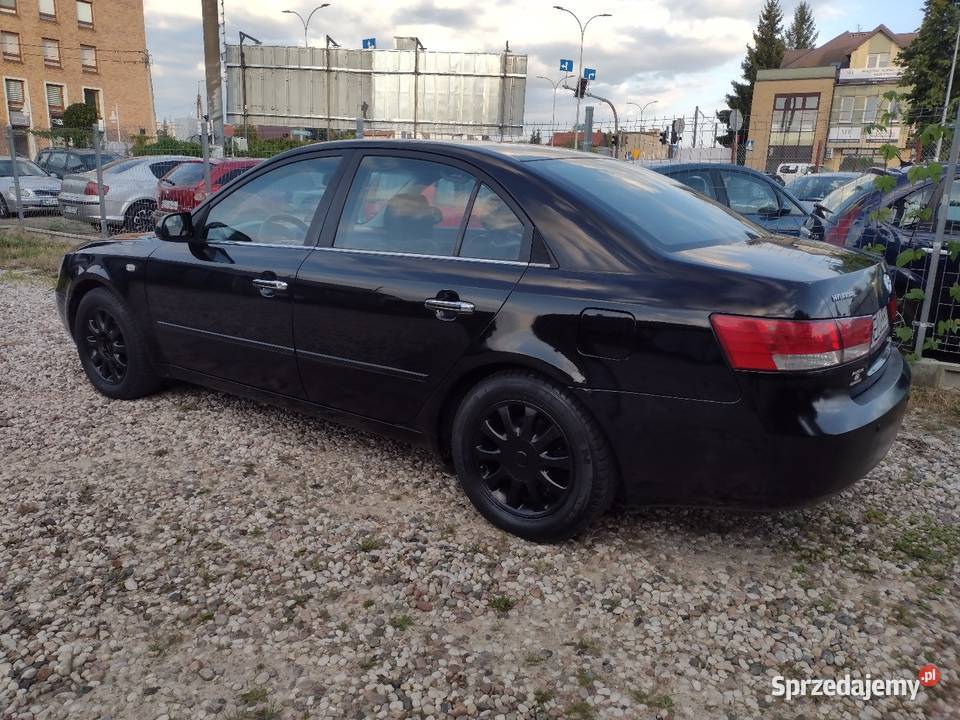 Hyundai Sonata 20 Diesel 2007 czarny Białystok