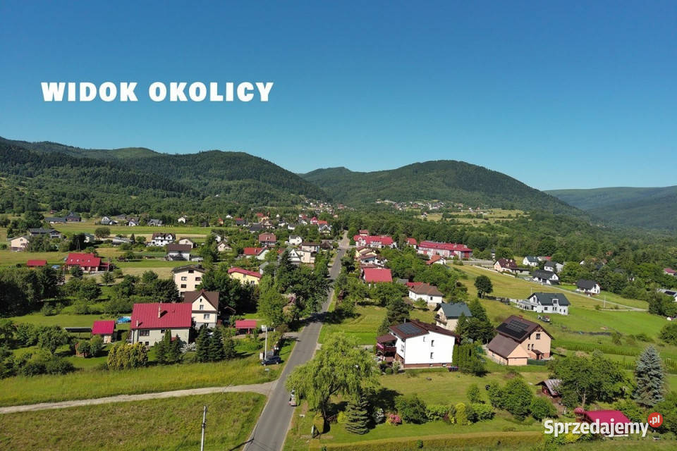 Widokowa działka budowlana Twardorzeczka Żywiec