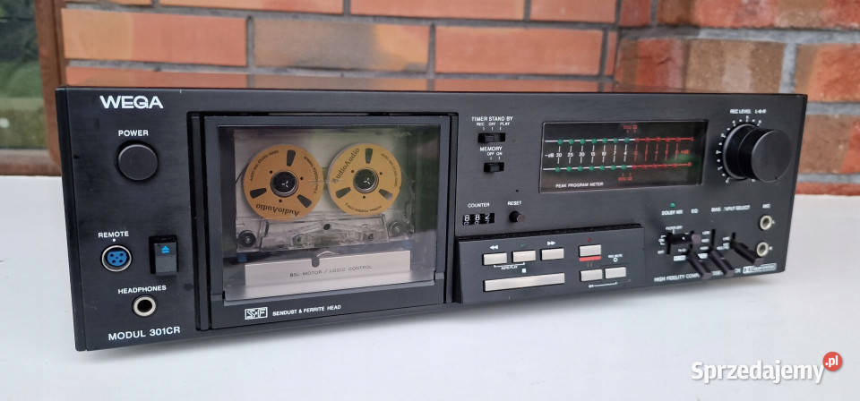 magnetofon WEGA casette deck Modul 301 CR wielkopolskie Międzychód